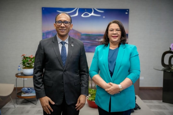 Gerente General de CORPHOTELS sostiene reunión con Directora de INFOTEP