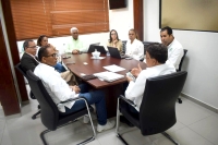 CORPHOTELS impulsa mejoras en el Hotel Novus Caoba durante reunión con UTESA Valverde y arrendatarios