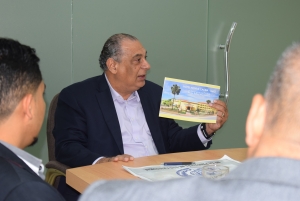 Gerente General Bienvenido Pérez, se reúne con directiva de la Cámara de Comercio y Producción de San Cristóbal